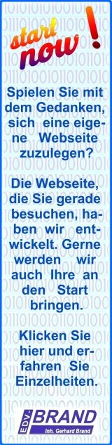 Werbung: Angebot Webdesign für kleines Geld.